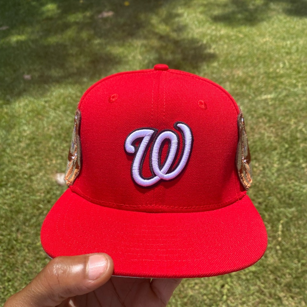 New Era X John Stan Washington Nationals fitted hat